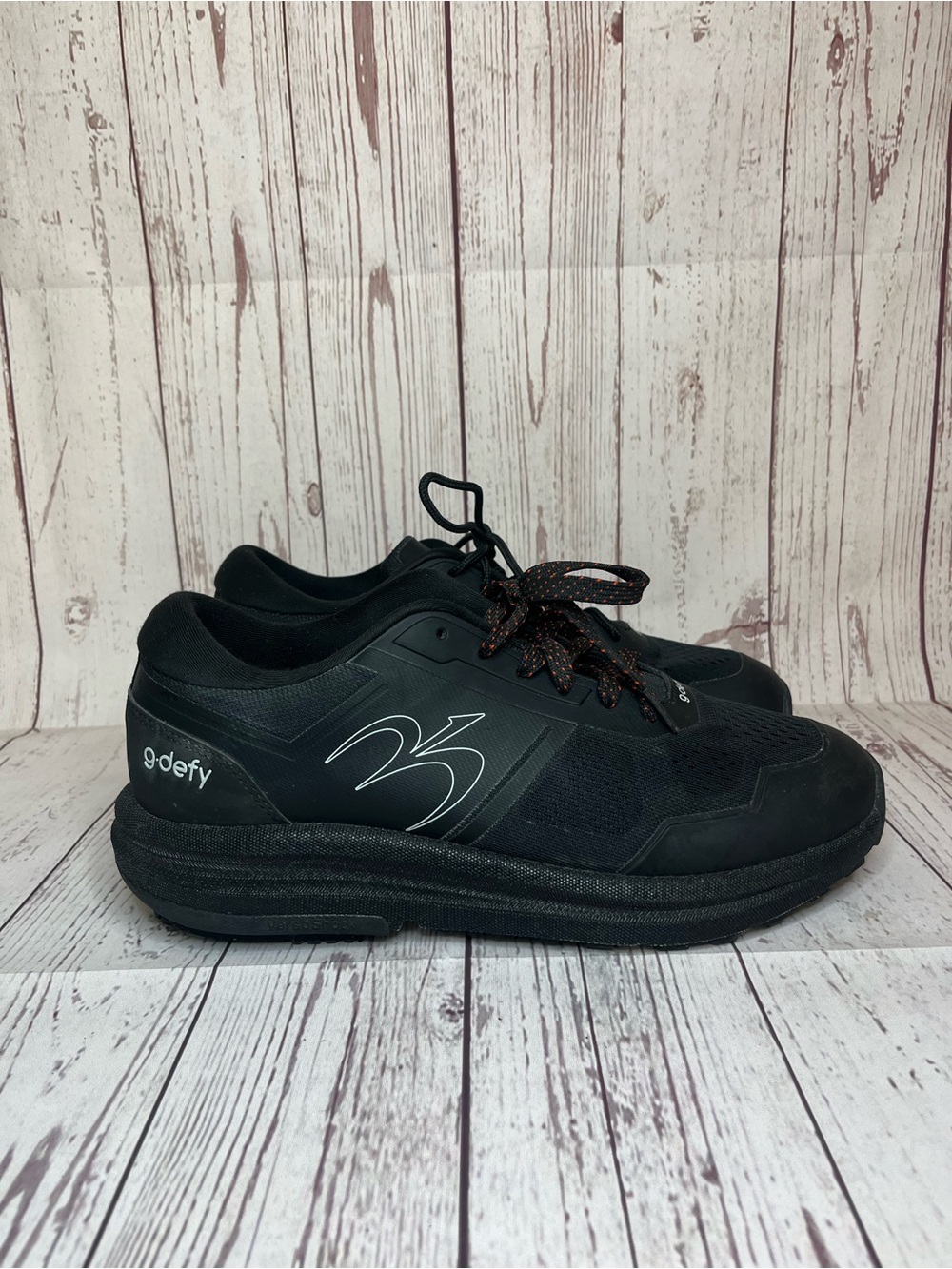 Gravity Defyer G-Defy Mighty Walk Shoes Womens Sz 10 Black Athletic Sneakers